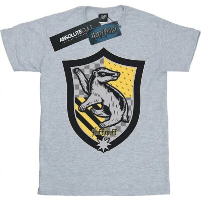 Absolute Cult Harry Potter Stemma Hufflepuff T-Shirt Piatto - T-Shirt Absolute Cult Harry Potter Stemma Hufflepuff T-Shirt Piatto - T-Shirt