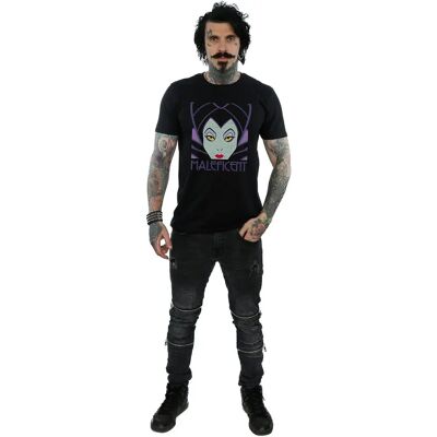 Disney Maleficent Weiß Slim Fit T-Shirt - Herren Disney Maleficent Weiß Slim Fit T-Shirt - Herren