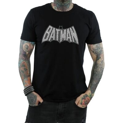 Absolute Cult DC Comics Batman Retro Logo T-Shirt - Black XXL Absolute Cult DC Comics Batman Retro Logo T-Shirt - Black XXL