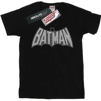 DC Comics Women's Batman Retro Crackle Logo Boyfriend Fit T-Shirt - Product Type DC Comics Women's Batman Retro Crackle Logo Boyfriend Fit T-Shirt - Product Type