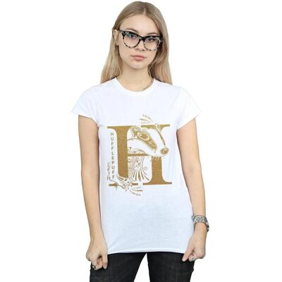 Absolute Cult Harry Potter Hufflepuff Glitter T-Shirt - T-shirt Absolute Cult Harry Potter Hufflepuff Glitter T-Shirt - T-shirt