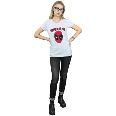 Marvel Deadpool Slim Fit T-Shirt Sport Grey X-Large Marvel Deadpool Slim Fit T-Shirt Sport Grey X-Large