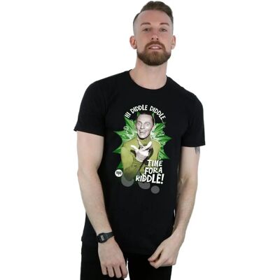 Absolute Cult DC Comics Koszulka Batman Riddler - Mężczyzna Czarny XX-Large Absolute Cult DC Comics Koszulka Batman Riddler - Mężczyzna Czarny XX-Large