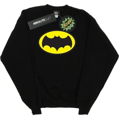 DC Comics Batman Sweatshirt - Heavy Cotton, Black, Small DC Comics Batman Sweatshirt - Heavy Cotton, Black, Small
