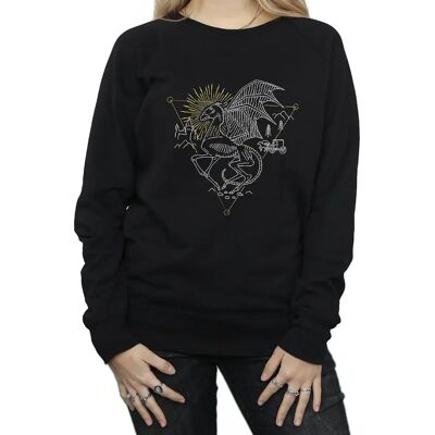 Harry Potter Thestral Linienkunst Sweatshirt - Sweatshirt Harry Potter Thestral Linienkunst Sweatshirt - Sweatshirt