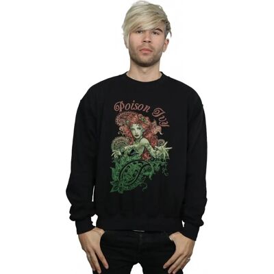 Absolute Cult DC Comics Poison Ivy Paisley Sweatshirt - Sweatshirt Absolute Cult DC Comics Poison Ivy Paisley Sweatshirt - Sweatshirt