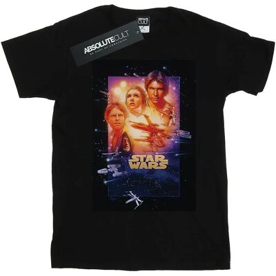 Absolute Cult Star Wars Episode V Filmplakat T-Shirt - Schwarz Absolute Cult Star Wars Episode V Filmplakat T-Shirt - Schwarz