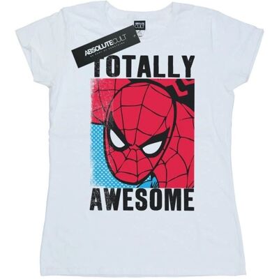 Biała Koszulka Marvel Slim Fit z Bawełny - T-Shirt Biała Koszulka Marvel Slim Fit z Bawełny - T-Shirt