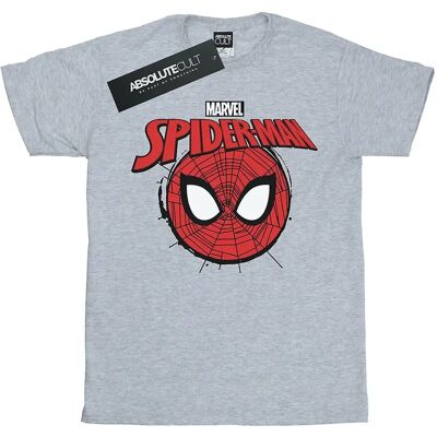 Absolute Cult Marvel Spider-Man Logo Kopf T-Shirt - Herren Weiß XX-Large Absolute Cult Marvel Spider-Man Logo Kopf T-Shirt - Herren Weiß XX-Large
