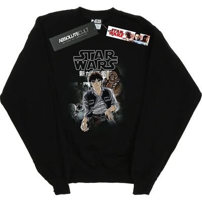 Absolute Cult Star Wars Han Chewie Anime Sweatshirt - Sweatshirt Absolute Cult Star Wars Han Chewie Anime Sweatshirt - Sweatshirt