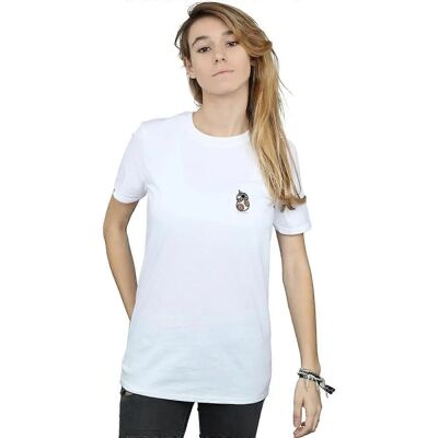 Absolute Cult Star Wars BB-8 Weiß T-Shirt - Casual Kleidung Absolute Cult Star Wars BB-8 Weiß T-Shirt - Casual Kleidung