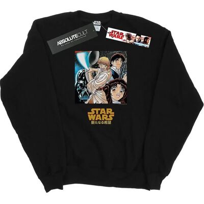 Absolute Cult Star Wars Herren Charakter Anime Sweatshirt - Weiß - Sweatshirt Absolute Cult Star Wars Herren Charakter Anime Sweatshirt - Weiß - Sweatshirt