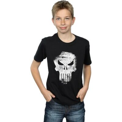 Marvel The Punisher Skull Musta T-paita - T-Shirt Marvel The Punisher Skull Musta T-paita - T-Shirt