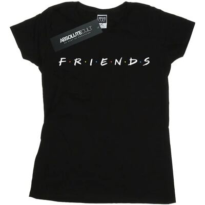 Absolute Cult Friends Damen Schwarzes XX-Large T-Shirt Absolute Cult Friends Damen Schwarzes XX-Large T-Shirt