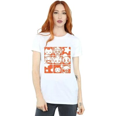 Absolute Cult Marvel Damen Kawaii Guardians Of The Galaxy Retro Boyfriend Fit T-Shirt - Produktart Absolute Cult Marvel Damen Kawaii Guardians Of The Galaxy Retro Boyfriend Fit T-Shirt - Produktart