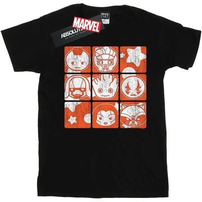 Absolute Cult Marvel Damen Kawaii Guardians Of The Galaxy Retro Boyfriend Fit T-Shirt Absolute Cult Marvel Damen Kawaii Guardians Of The Galaxy Retro Boyfriend Fit T-Shirt