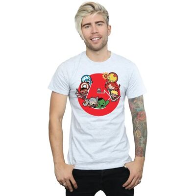 Absolute Cult Marvel Herren Kawaii Avengers T-Shirt Absolute Cult Marvel Herren Kawaii Avengers T-Shirt
