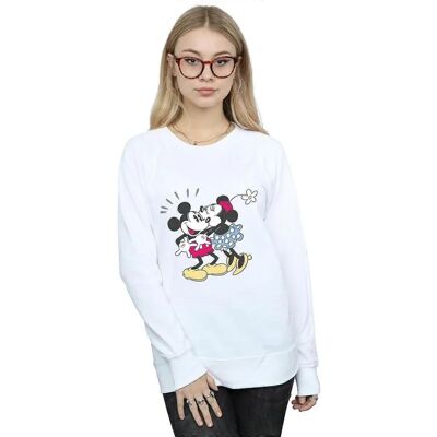 Absolute Cult Disney Mickey Minnie Mouse Kuss Sweatshirt - Sweatshirt Absolute Cult Disney Mickey Minnie Mouse Kuss Sweatshirt - Sweatshirt