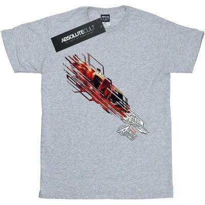 Absolute Cult - Avengers Iron Man Burst - Sport Grey - Medium - T-Shirt Absolute Cult - Avengers Iron Man Burst - Sport Grey - Medium - T-Shirt