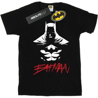 DC Comics Batman Shadows T-Shirt - Zwart - Slim Fit DC Comics Batman Shadows T-Shirt - Zwart - Slim Fit