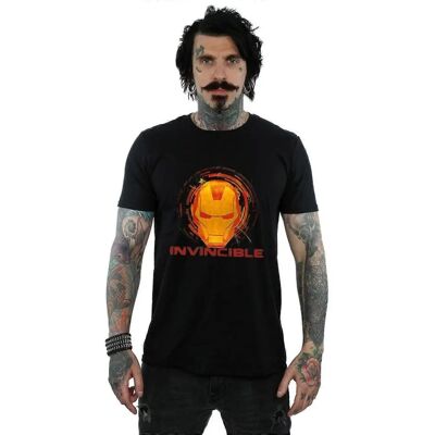 Absolute Cult Marvel Iron Man unbesiegbar T-Shirt für Männer Schwarz Medium Absolute Cult Marvel Iron Man unbesiegbar T-Shirt für Männer Schwarz Medium