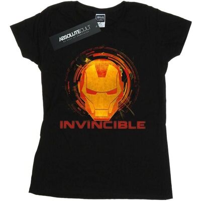 Absolute Cult Marvel Iron Man Unbesiegbar T-Shirt - Schwarz XX-Large Absolute Cult Marvel Iron Man Unbesiegbar T-Shirt - Schwarz XX-Large