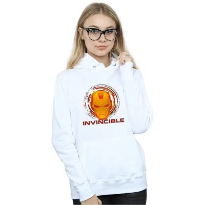 Absolute Cult Marvel Women s Avengers Iron Man Invincible Hoodie White - Hoodies Absolute Cult Marvel Women s Avengers Iron Man Invincible Hoodie White - Hoodies