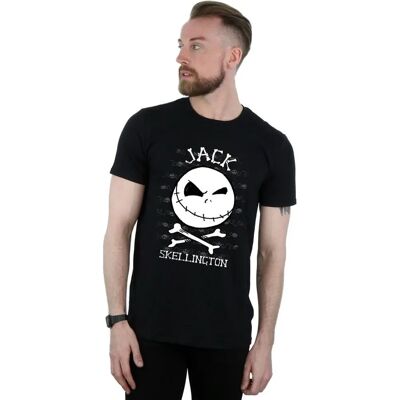 Disney Nightmare Before Christmas Jack Gesicht T-Shirt - T-Shirt Disney Nightmare Before Christmas Jack Gesicht T-Shirt - T-Shirt