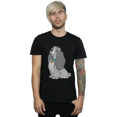 Disney Lady And The Tramp Slim Fit T-Shirt - T-Shirt Disney Lady And The Tramp Slim Fit T-Shirt - T-Shirt