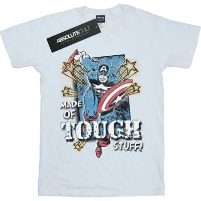 Absolute Cult - Captain America Made Of Tough Stuff - T-Shirt Absolute Cult - Captain America Made Of Tough Stuff - T-Shirt