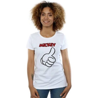 Disney Damen Mickey Mouse Daumen Hoch T-Shirt - T-Shirt Disney Damen Mickey Mouse Daumen Hoch T-Shirt - T-Shirt