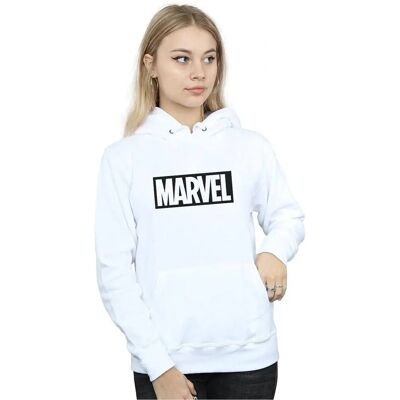 Absolute Cult Marvel Women's Logo Outline Hoodie - Hooded Sweatshirt Absolute Cult Marvel Women's Logo Outline Hoodie - Hooded Sweatshirt
