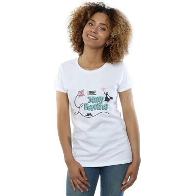 Disney Mary Poppins Logo T-Shirt - Slim Fit Disney Mary Poppins Logo T-Shirt - Slim Fit