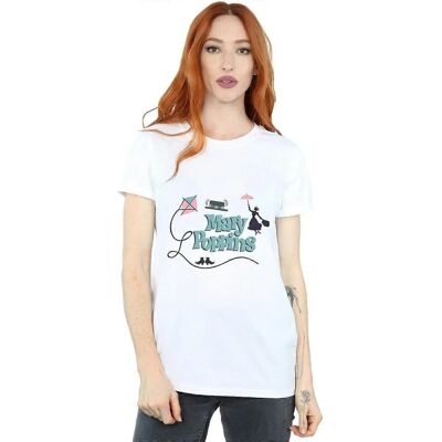 Disney Mary Poppins Logo Boyfriend Fit T-Shirt - Product Type Disney Mary Poppins Logo Boyfriend Fit T-Shirt - Product Type