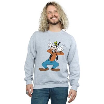 Disney Goofy Sweatshirt - Zware Katoen Grijs 3XL Disney Goofy Sweatshirt - Zware Katoen Grijs 3XL