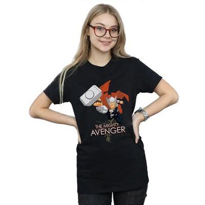 Marvel Thor Der Mächtige Avengers Boyfriend Fit T-Shirt - T-Shirt Marvel Thor Der Mächtige Avengers Boyfriend Fit T-Shirt - T-Shirt