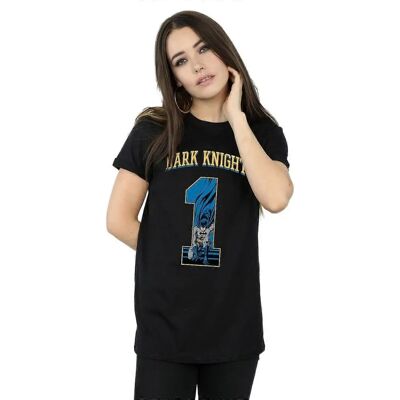 DC Comics Batman Boyfriend Fit T-Shirt - Dark Knight DC Comics Batman Boyfriend Fit T-Shirt - Dark Knight