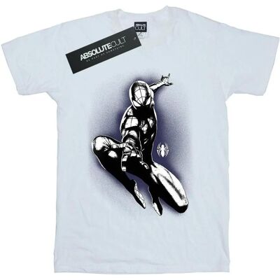 Absolute Cult Marvel - Spider-Man Jump Spray - Weiß - T-shirt Absolute Cult Marvel - Spider-Man Jump Spray - Weiß - T-shirt