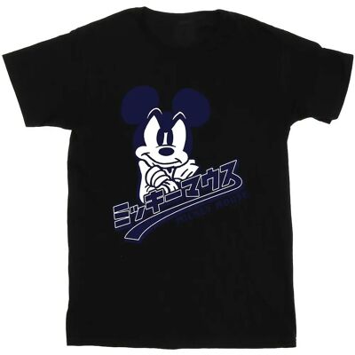 Disney Mickey Mouse Japanische T-Shirt - Schwarz - T-Shirt Disney Mickey Mouse Japanische T-Shirt - Schwarz - T-Shirt