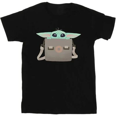 Absolute Cult Star Wars Grogu Mandalorian Gepäck T-Shirt - T-Shirt Absolute Cult Star Wars Grogu Mandalorian Gepäck T-Shirt - T-Shirt