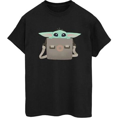 Absolute Cult Star Wars Grogu Gepäck Boyfriend Fit T-Shirt - T-Shirt Absolute Cult Star Wars Grogu Gepäck Boyfriend Fit T-Shirt - T-Shirt