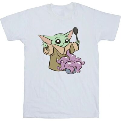 Absolute Cult - The Mandalorian Spooky Cooking - Weiß - T-Shirt Absolute Cult - The Mandalorian Spooky Cooking - Weiß - T-Shirt
