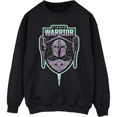Absolute Cult Star Wars Herren The Mandalorian Feroz Krieger Aufnäher Sweatshirt - Sweatshirt Absolute Cult Star Wars Herren The Mandalorian Feroz Krieger Aufnäher Sweatshirt - Sweatshirt