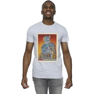 Absolute Cult Star Wars Paz Vizla Modell T-Shirt - Herren Slim Fit Absolute Cult Star Wars Paz Vizla Modell T-Shirt - Herren Slim Fit