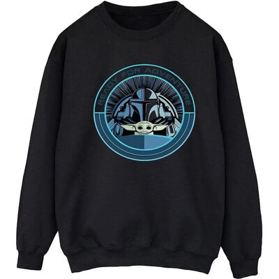 Absolute Cult Star Wars Damen Das Mandalorian Grogu Marineblau X-Large Sweatshirt Absolute Cult Star Wars Damen Das Mandalorian Grogu Marineblau X-Large Sweatshirt