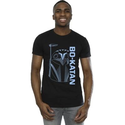 Absolute Cult Star Wars The Mandalorian Bo Katan Helm T-Shirt Schwarz Absolute Cult Star Wars The Mandalorian Bo Katan Helm T-Shirt Schwarz