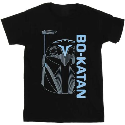 Star Wars Herren The Mandalorian Bo Katan Helm T-Shirt Schwarz Star Wars Herren The Mandalorian Bo Katan Helm T-Shirt Schwarz