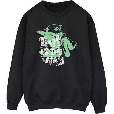 Absolute Cult - The Mandalorian Grogu Sweatshirt - Schwarz - Medium Absolute Cult - The Mandalorian Grogu Sweatshirt - Schwarz - Medium