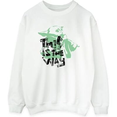 Absolute Cult - Star Wars Mandalorian - White - M - sweatshirt Absolute Cult - Star Wars Mandalorian - White - M - sweatshirt