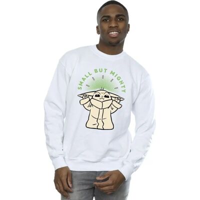 Absolute Cult Star Wars Herren The Mandalorian Klein Aber Mächtig Grogu Sweatshirt Absolute Cult Star Wars Herren The Mandalorian Klein Aber Mächtig Grogu Sweatshirt